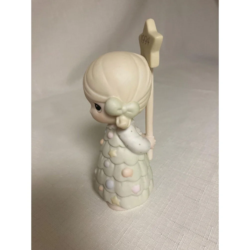 Precious Moment As Pretty As Christmas Tree Figurine Collectible Home Porcelain